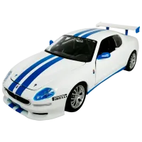 Машинка Bburago Maserati Trofeo 18-21004 Черный Белый