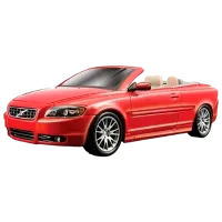 Mașină Bburago Volvo C70 cabrio 18-21025 Black Red