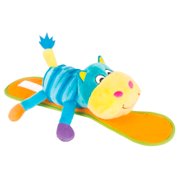 Jucărie moale Happy Snail Animals 14HSK03BU 3+/ Yellow photo 1