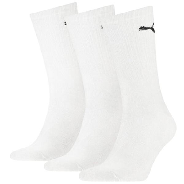 Ciorapi unisex Puma Crew Sock 3P 43-46/ White photo 1 Ciorapi unisex Puma Crew Sock 3P 43-46/ White photo 1