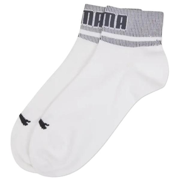Ciorapi unisex Puma New Heritage Quarter 2P 39 - 42/ White photo 1 Ciorapi unisex Puma New Heritage Quarter 2P 39 - 42/ White photo 1