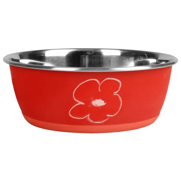 Bol pentru animale Flamingo 1032343 Inox photo 1 Bol pentru animale Flamingo 1032343 Inox photo 1