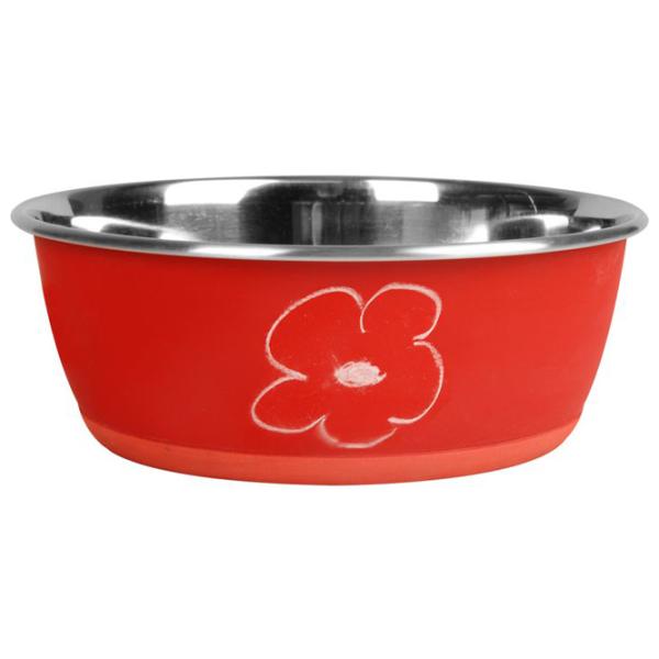 Bol pentru animale Flamingo 1032343 Inox photo 1 Bol pentru animale Flamingo 1032343 Inox photo 1