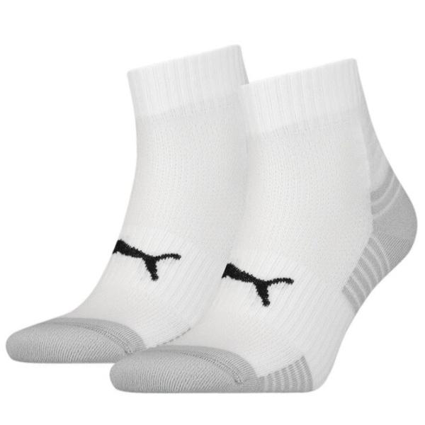 Ciorapi unisex Puma Sport Cushioned Quarter 2P 43-46/ White photo 1