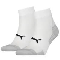 Ciorapi унисекс Puma Sport Cushioned Quarter 2P 43-46/ Белый
