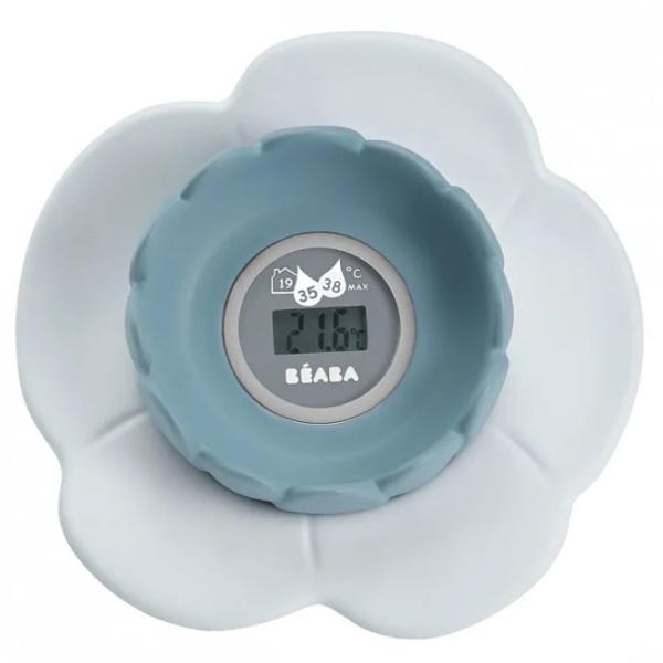 Termometru pentru copii Beaba B920376 Temperatura apei, camerei/ Blue photo 1