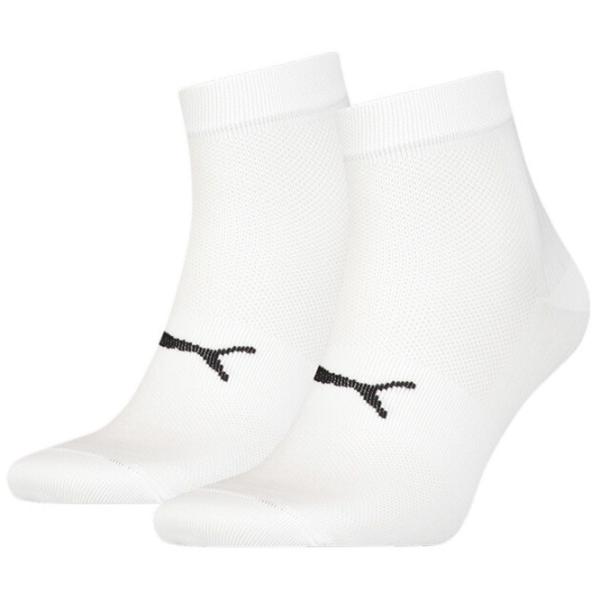 Ciorapi unisex Puma Sport Light Quarter 2P 35-38/ White photo 1 Ciorapi unisex Puma Sport Light Quarter 2P 35-38/ White photo 1