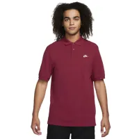 Tricou polo pentru bărbați Nike M Nk Club Ss Polo Pique Dark Red
