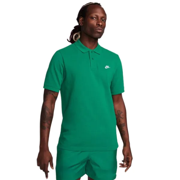 Tricou polo pentru bărbați Nike M Nk Club Ss Polo Pique Green photo 1