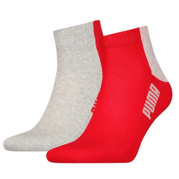 Ciorapi pentru bărbați Puma Cat Block Quarter 2P 43-46/ Multicolor photo 1