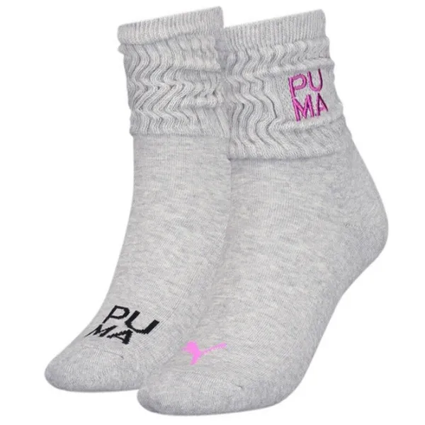Ciorapi для женщин Puma Slouch Sock 2P 35-38/ Grey photo 1