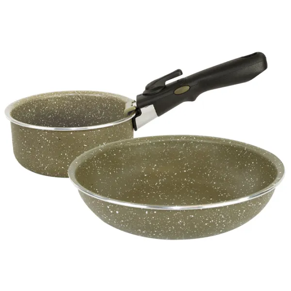 Посуда походная Trakker Armolife Marble Cookset Medium Количество в наборе - 3 photo 1