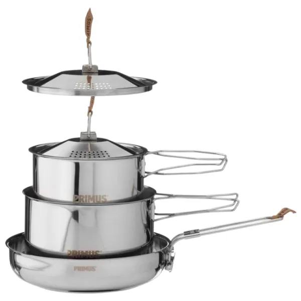 Посуда походная Pinguin CampFire Cookset S.S. Small Количество в наборе - 5 photo 1 Посуда походная Pinguin CampFire Cookset S.S. Small Количество в наборе - 5 photo 1