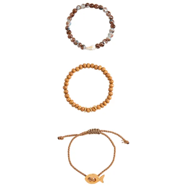 Set brățări pentru femei Koton 4SAK70361AA Thread/ Beige photo 1 Set brățări pentru femei Koton 4SAK70361AA Thread/ Beige photo 1