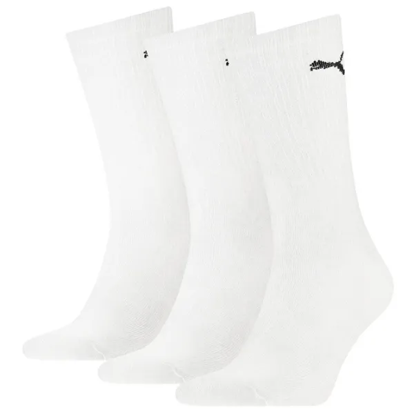 Ciorapi unisex Puma Crew Sock Light 3P 39 - 42/ White photo 1 Ciorapi unisex Puma Crew Sock Light 3P 39 - 42/ White photo 1