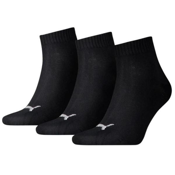 Ciorapi pentru femei Puma Quarter Plain 3P 35-38/ Black photo 1