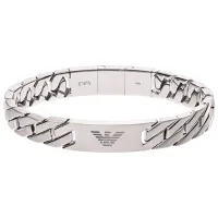Браслет для мужчин EMPORIO ARMANI EGS2435040 нерж. сталь/ Серебристый