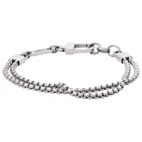 Браслет для мужчин EMPORIO ARMANI EGS2805040 нерж. сталь/ Серебристый