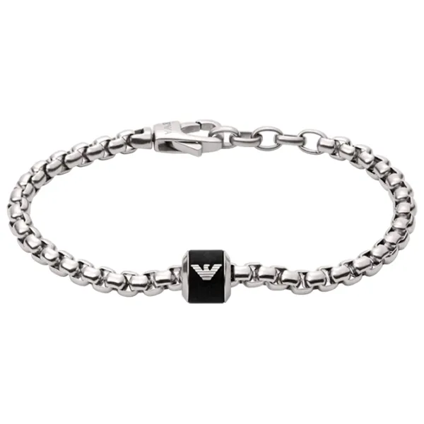 Brățară pentru bărbați EMPORIO ARMANI EGS2911040 Inox/ Silver photo 1 Brățară pentru bărbați EMPORIO ARMANI EGS2911040 Inox/ Silver photo 1