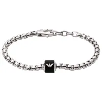 Браслет для мужчин EMPORIO ARMANI EGS2911040 нерж. сталь/ Серебристый