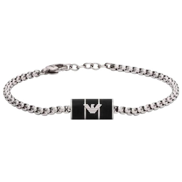 Brățară pentru bărbați EMPORIO ARMANI EGS2920040 Inox/ Silver photo 1