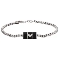 Браслет для мужчин EMPORIO ARMANI EGS2920040 нерж. сталь/ Серебристый