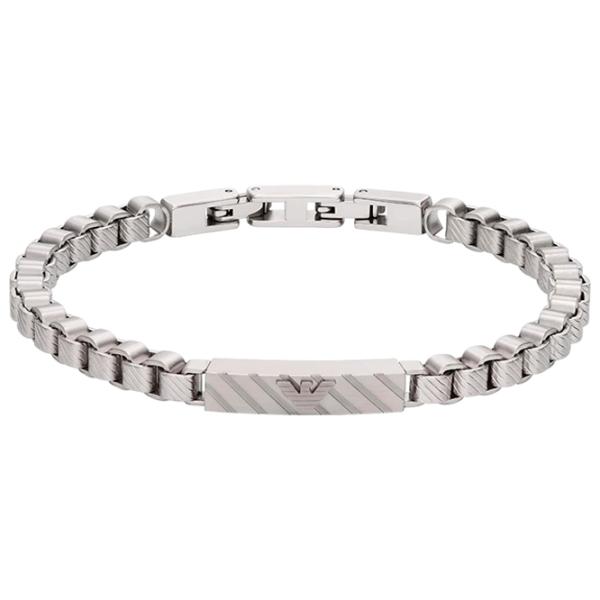 Браслет для мужчин EMPORIO ARMANI EGS2923040 нерж. сталь/ Серебристый photo 1 Браслет для мужчин EMPORIO ARMANI EGS2923040 нерж. сталь/ Серебристый photo 1