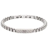 Браслет для мужчин EMPORIO ARMANI EGS2923040 нерж. сталь/ Серебристый