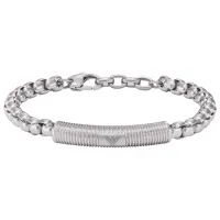 Браслет для мужчин EMPORIO ARMANI EGS2940040 нерж. сталь/ Серебристый