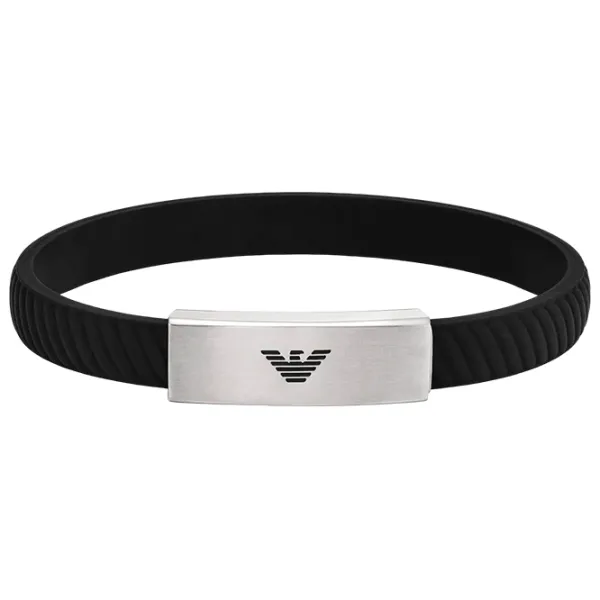 Браслет для мужчин EMPORIO ARMANI EGS2996040 Кожа/ Черный photo 1 Браслет для мужчин EMPORIO ARMANI EGS2996040 Кожа/ Черный photo 1