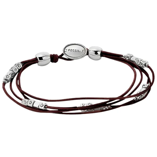 Brățară pentru femei FOSSIL JA5798040 Zirconiu/ Brown photo 1