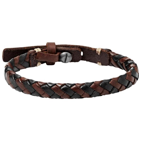 Браслет для мужчин FOSSIL JA5932716 Кожа/ Коричневый photo 1 Браслет для мужчин FOSSIL JA5932716 Кожа/ Коричневый photo 1