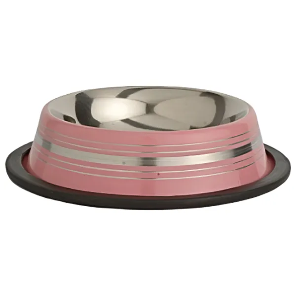 Миска для животных Beeztees Stripes нерж. сталь photo 1 Миска для животных Beeztees Stripes нерж. сталь photo 1