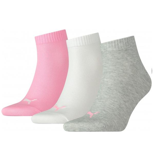 Ciorapi pentru femei Puma Quarter Plain 3P 35-38/ Multicolor photo 1
