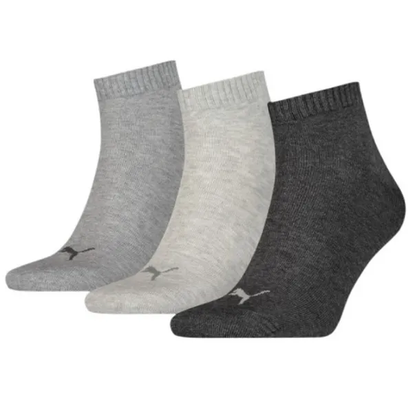 Ciorapi для женщин Puma Quarter Plain 3P 39 - 42/ Разноцветный photo 1