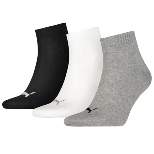 Ciorapi pentru femei Puma Quarter Plain 3P 43-46/ Multicolor photo 1