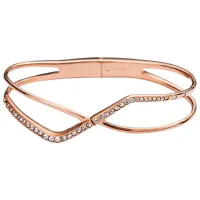 Браслет для женщин FOSSIL JF02253791 Цирконий/ Розовое Золото