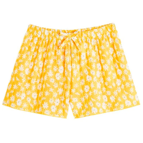 Pantaloni scurți pentru fetiţe Koton 4SKG40078AK 152/ Yellow photo 1 Pantaloni scurți pentru fetiţe Koton 4SKG40078AK 152/ Yellow photo 1