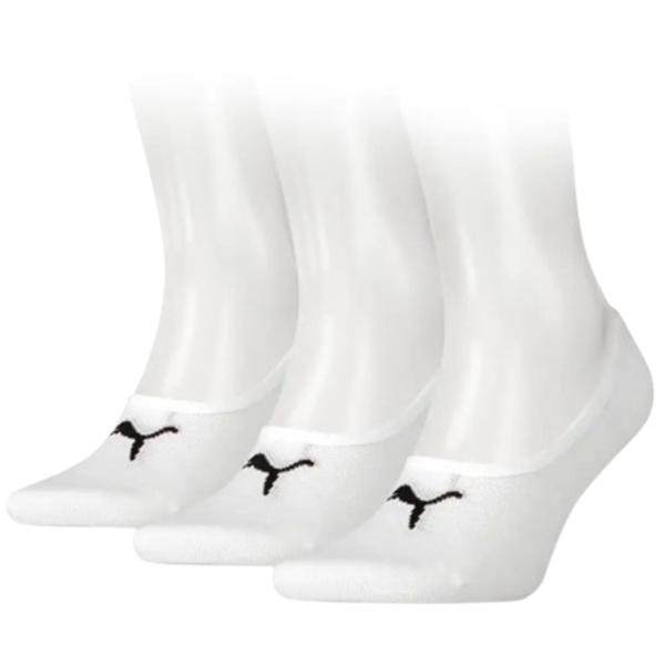 Ciorapi unisex Puma Footie 3Unisex 39 - 42/ White photo 1