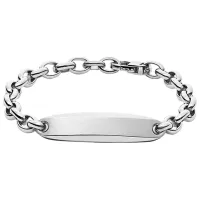 Brățară pentru bărbați FOSSIL JF02462040 Inox/ Silver