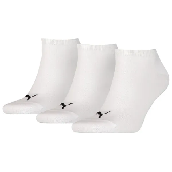 Ciorapi pentru femei Puma Unisex Sneaker Plain 3P 43-46/ White photo 1