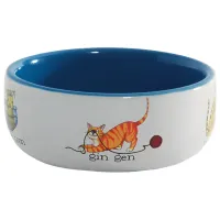 Bol pentru animale Beeztees Decoration Ceramică
