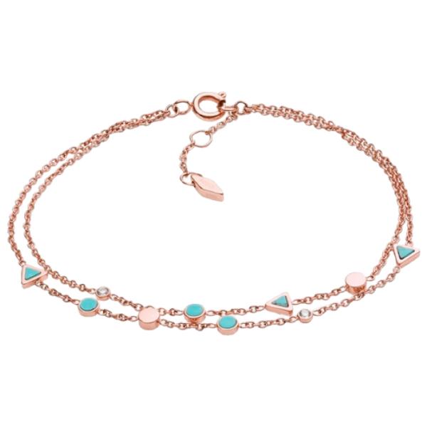 Браслет для женщин FOSSIL JF02642791 нерж. сталь/ Розовое Золото photo 1