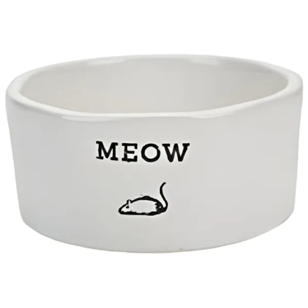 Bol pentru animale Beeztees Meow Ceramică photo 1 Bol pentru animale Beeztees Meow Ceramică photo 1