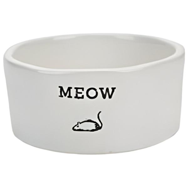 Bol pentru animale Beeztees Meow Ceramică photo 1 Bol pentru animale Beeztees Meow Ceramică photo 1