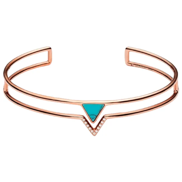 Браслет для женщин FOSSIL JF02643791 Цирконий/ Розовое Золото photo 1