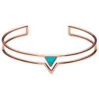 Браслет для женщин FOSSIL JF02643791 Цирконий/ Розовое Золото