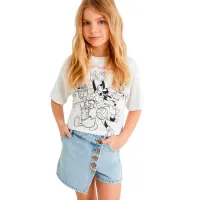 Pantaloni scurți pentru fetiţe Koton 4SKG40018AD 152/ Indigo