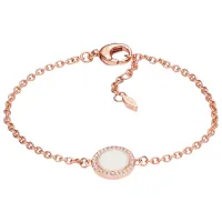 Браслет для женщин FOSSIL JF02662791 Цирконий/ Розовое Золото