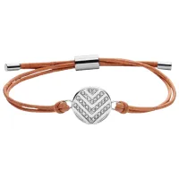 Браслет для женщин FOSSIL JF02672040 Кожа/ Коричневый
